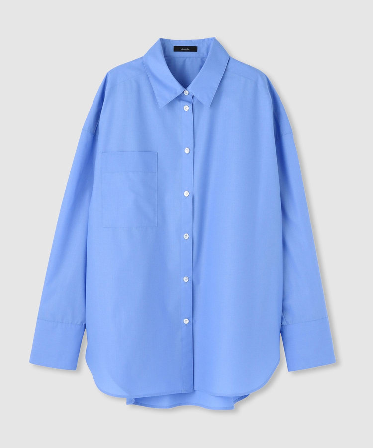 allureville カシュクール2WAYシャツ ブルー (61)