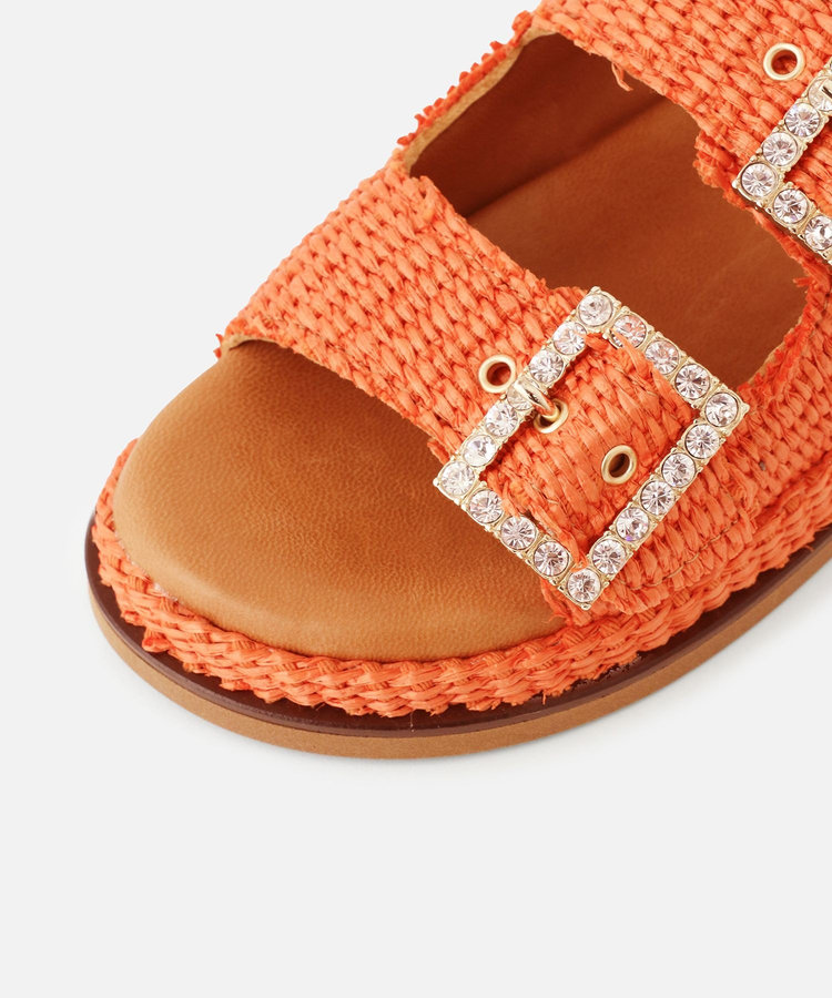 buying 【ALIBI (アリバイ)】GRETA SANDAL オレンジ (31)