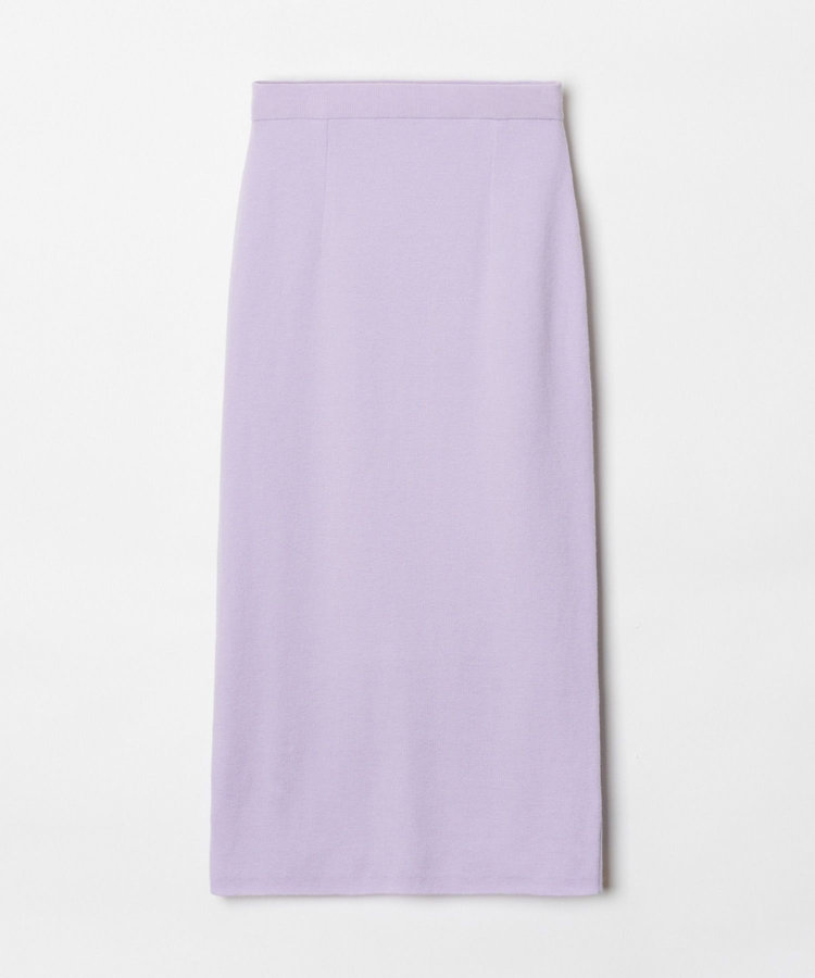 allureville 【セットアップ対応商品】ウールスムースタイトスカート ラベンダー (53)