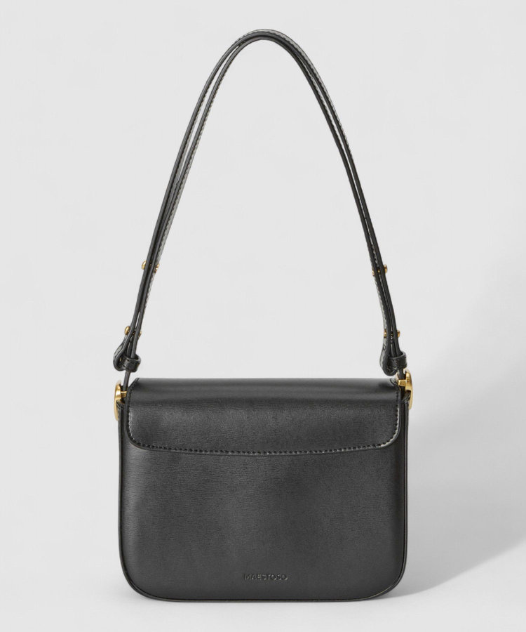 buying 【MAESTOSO(マエストソ)】NOA MINI ショルダーバッグ ブラック (95)