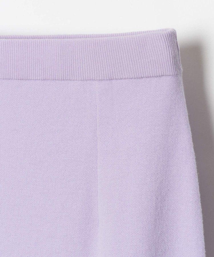 allureville 【セットアップ対応商品】ウールスムースタイトスカート ラベンダー (53)