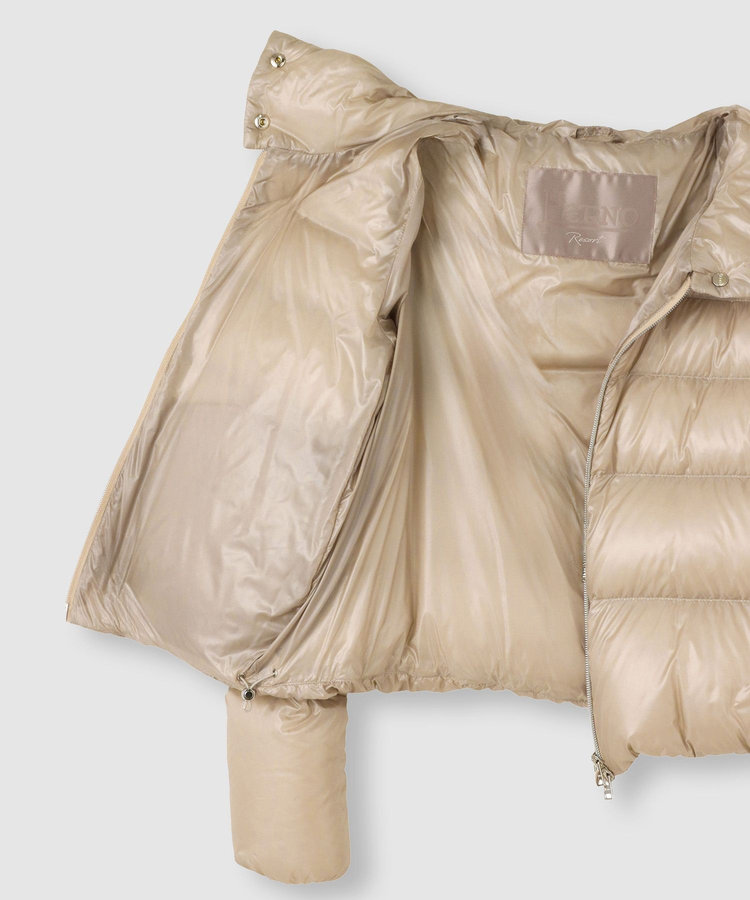 buying 【HERNO(ヘルノー)】LIGHT SHORT DOWN ベージュ (11)